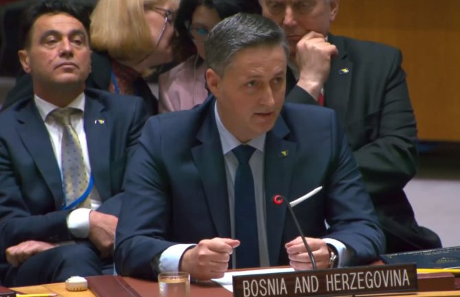 Bećirović u UN-u: Neki pokušavaju ostvariti sada u miru ono što Milošević nije uspio u vrijeme rata