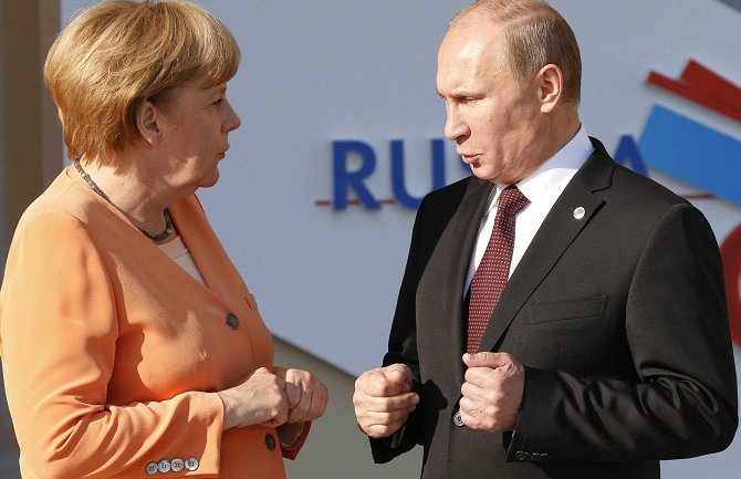 Sastanak Merkel i Putina