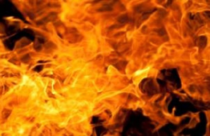 U Danilovgradu veliki požar i dalje bukti, ugrožene kuće (VIDEO)