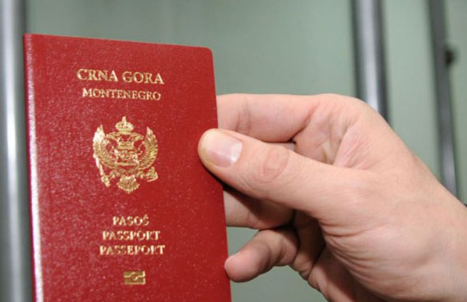 Crnogorski pasoš na 37. mjestu na listi najvrijednijih pasoša 