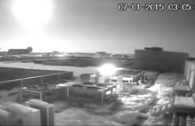 Meteor eksplodirao iznad Bukurešta (VIDEO)