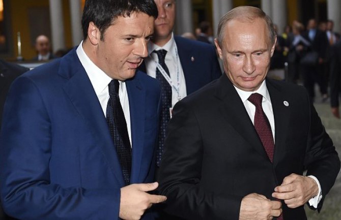 Rusko-italijanski odnosi dobri upkos sankcijama EU