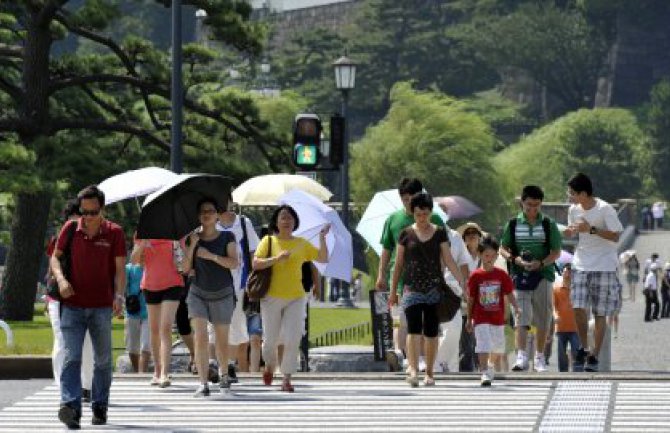 7.000 Japanaca u bolnici zbog toplotnog udara i iscrpljenosti