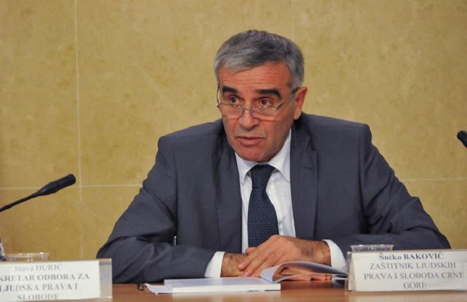 Baković: Ombudsmana birati kvalifikovanom većinom