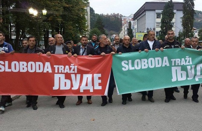 Bjelopoljci podržali Vladu, slab odziv na protestu