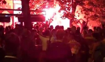 Podgorica: Fenomenalna atmosfera prije meča Crna Gora -  Austrija