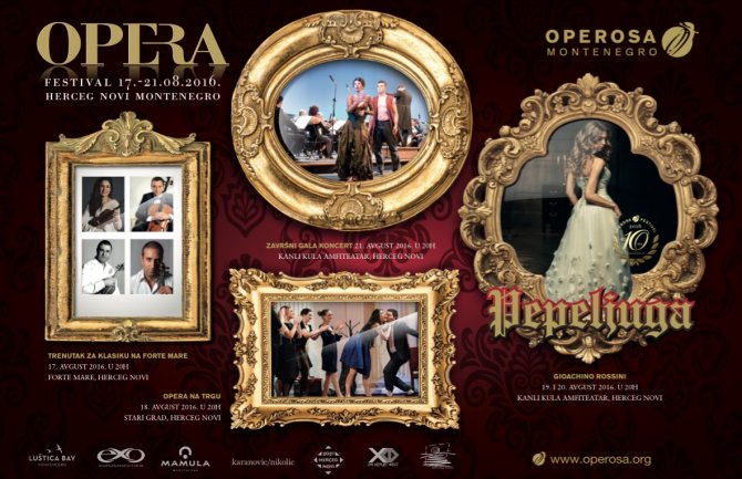 Operosa Montenegro Opera Festival  od 17. do 21. avgusta u Herceg Novom