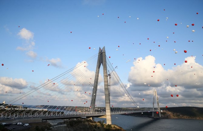 Svečano otvoren treći most preko Bosfora (FOTO)