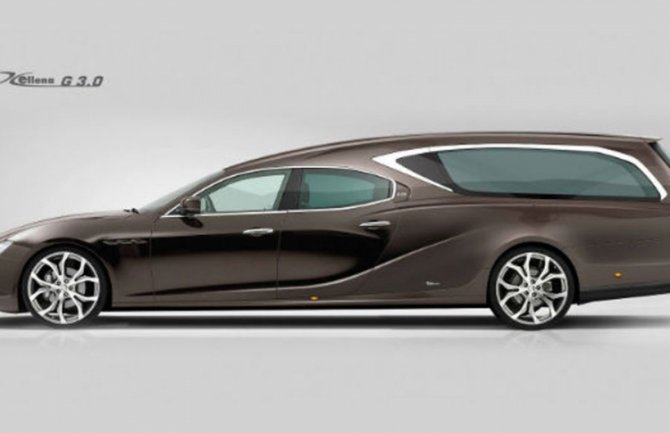 Pogrebni Maserati za odlazak na vječni počinak u stilu