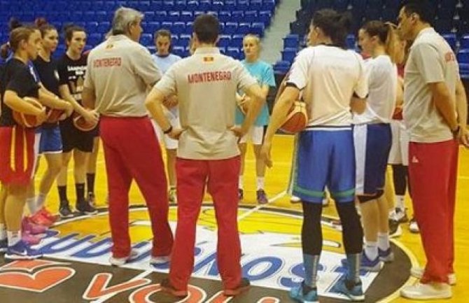 Crnogorske košarkašice igraće večeras protiv Albanije