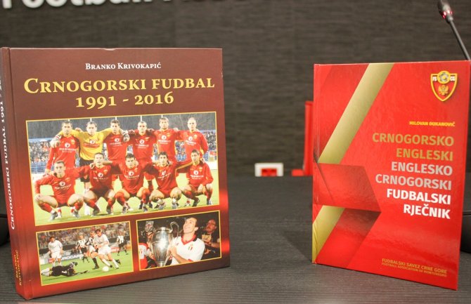  Predstavljena monografija crnogorskog fudbala i fudbalski rječnik