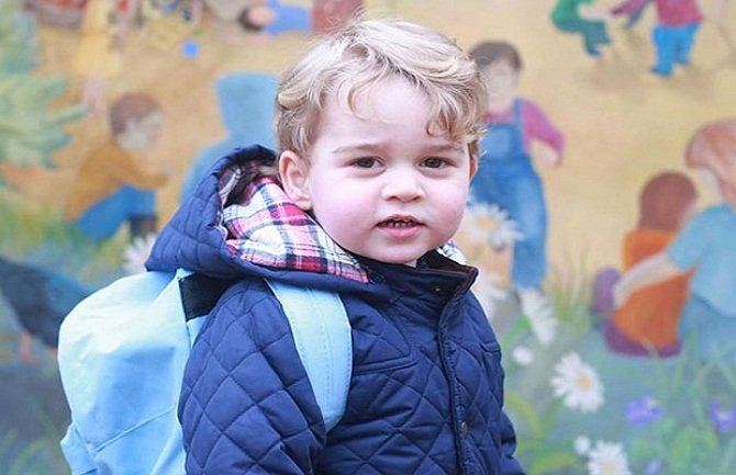 Princ Džordž kreće u školu
