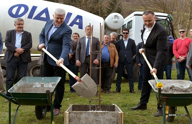 Položen kamen temeljac za most Ravna Rijeka - Jasikovac
