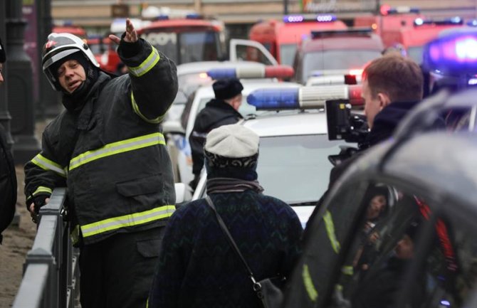 Eksplozija u Sankt Peterburgu teroristički napad