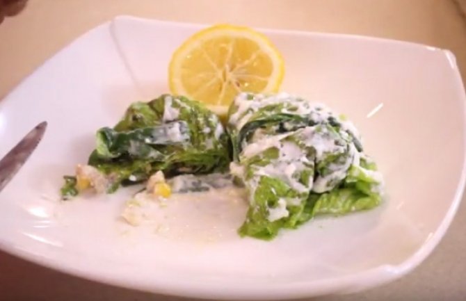 Predlog za ručak: Lagane sarmice od zelene salate (VIDEO)