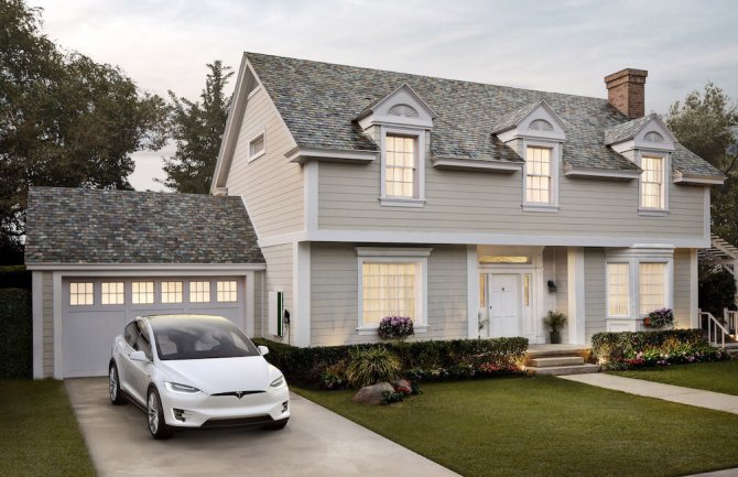 Tesla prodaje krov koji od sunčevog zračenja proizvodi struju za kuću