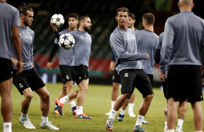 Fudbaleri Real Madrida i Juventusa  obavili poslednji trening pred finale