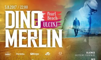 Koncert Dina Merlina 5. avgusta u Ulcinju