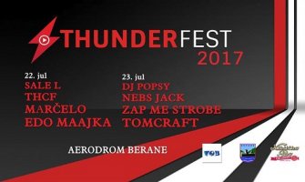 U Beranama počinje Thunder Fest: Dolaze Edo Maajka, Marčelo...