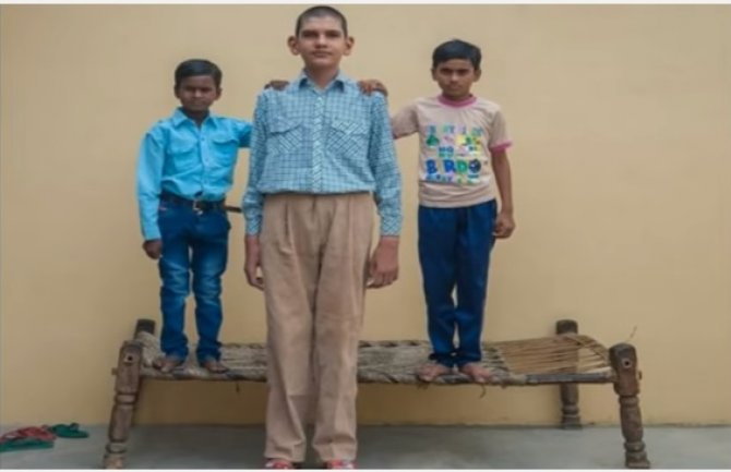 Najveće dijete na svijetu: Sa samo 8 godina već je visok 2 metra (VIDEO)