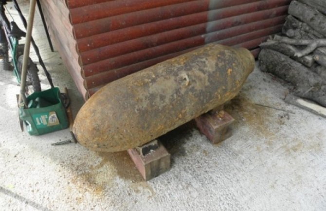 Slovenac dovezao kući bombu tešku 250kg iz Drugog svjetskog rata