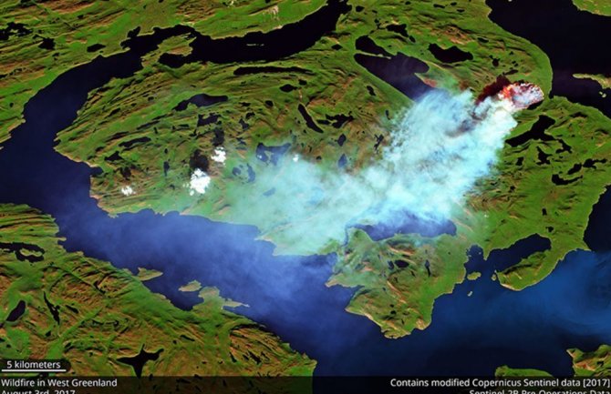 Grenland već dvije nedjelje u požaru 