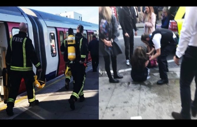 London: U eksploziji ručno izrađene bombe u vozu povrijeđene 22 osobe (FOTO)