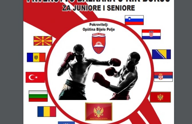 Prvenstvo Balkana u Kik boksu za vikend u Bijelom Polju