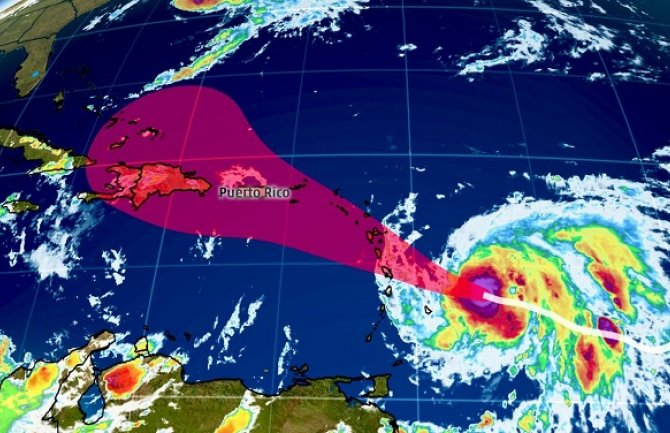 Uragan Marija sve bliže Puerto Riku: Vjetrovi i do 260 kilometara na sat