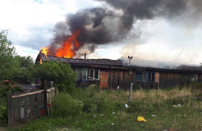 Podgorica: Izgorjela baraka kod KAP-a, nema povrijeđenih
