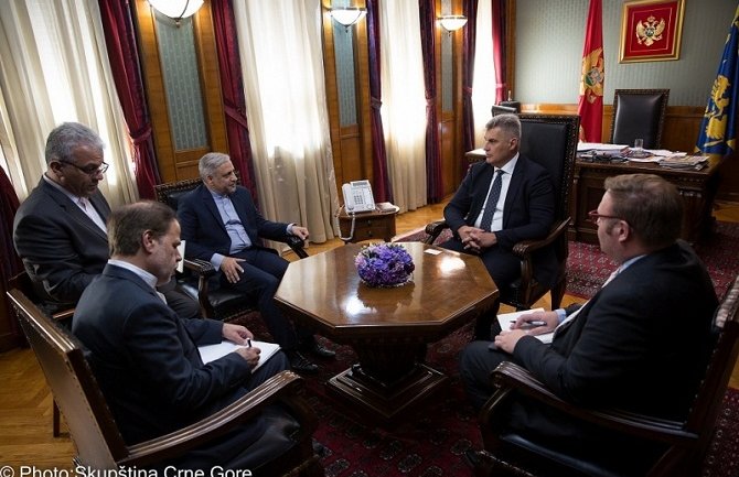 Brajović : Crna Gora i Iran imaju dobru bazu za jačanje sveukupnih odnosa