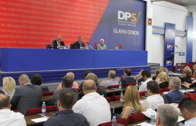 Glavni odbor DPS: Nastaviti trend ekonomskog rasta