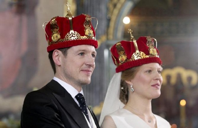 Vjenčali se princ Filip Karađorđević i Danica Marinković