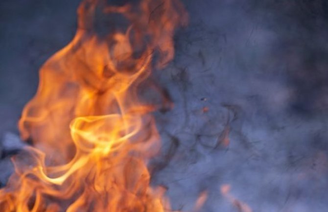 Kolašin: Požar u štali, izgorjelo 15 tona sijena