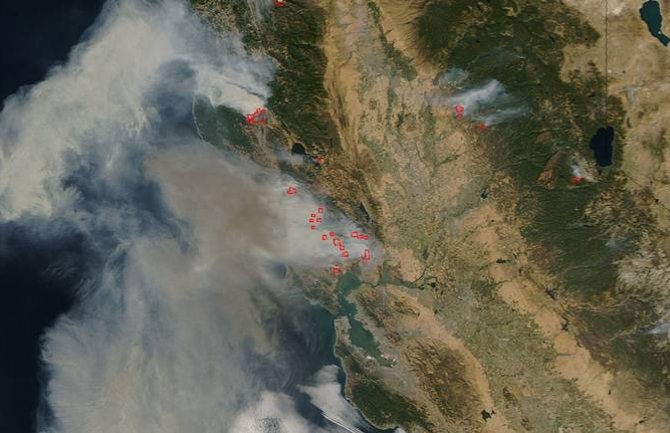 Broj stradalih u požarima u Kaliforniji se povećao na 17