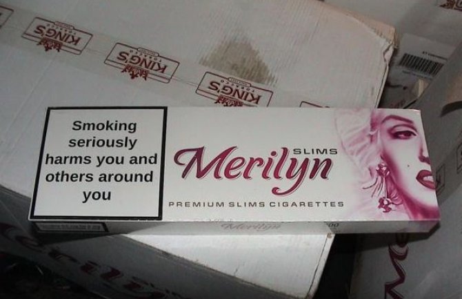 Tuzi: Oduzeto 75 paketa cigareta „Merlin“