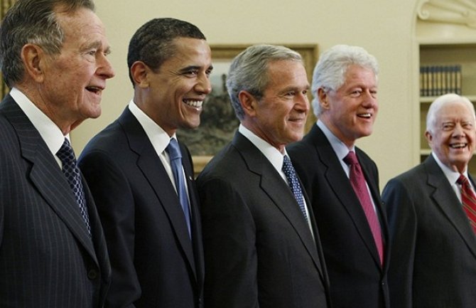 Pet bivših predsjednika SAD zajedno na humanitarnom koncertu