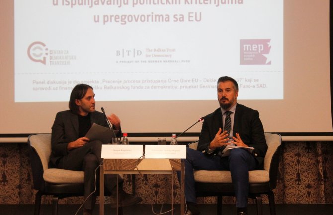 Crna Gora mora brže ispunjavati političke kriterijume u pregovorima sa EU
