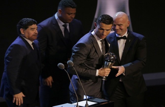 FIFA proglasila Ronalda peti put najboljim igračem svijeta