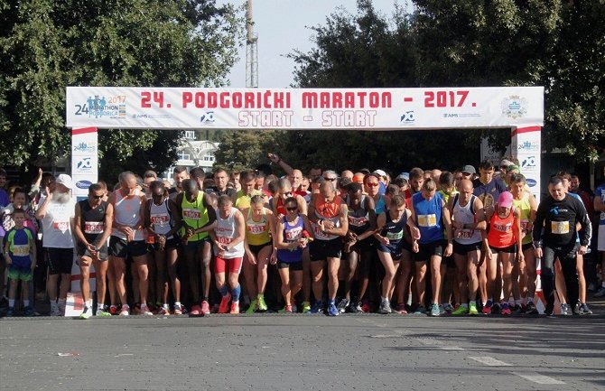  Startovao 24. Podgorički maraton s preko 1.000 učesnika iz 39 zemalja