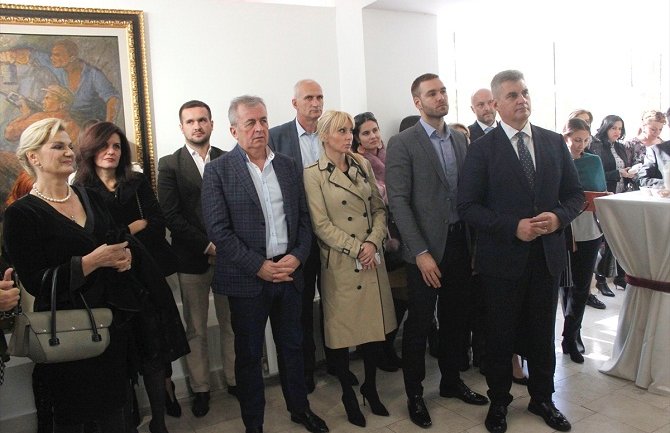  Otvorena izložba „Likovna zbirka Skupštine Crne Gore“ povodom 111 godina parlamentarizma