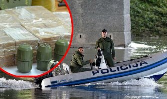 Pokušao 60 kg eksploziva čamcem da prebaci u Hrvatsku