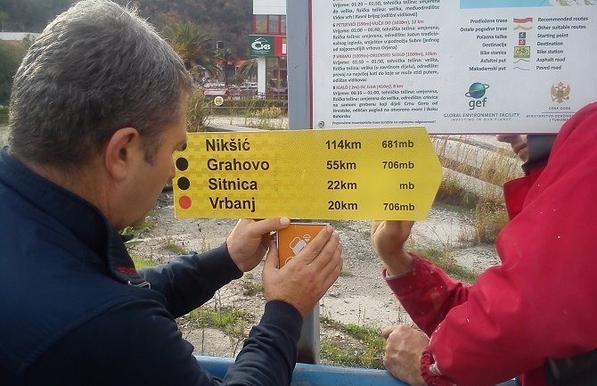 Obnova i proširenje mountainbike signalizacije u hercegnovskom zaleđu