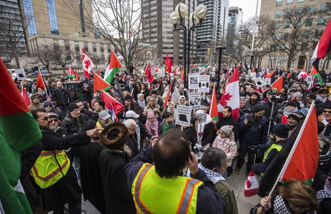 U Torontu protesti protiv Trampove odluke: Jerusalim je glavni grad Palestine