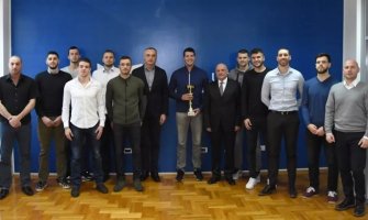 Uspjeh košarkaša na međunarodnom turniru pozdravili rektor i predsjednik Upravnog odbora UCG