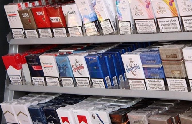 Od januara najjeftinija kutija cigareta na trafici koštaće 2,7 eura