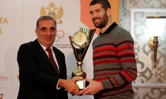 Rukometaš Vuko Borozan najbolji sportista Crne Gore u 2017. godini