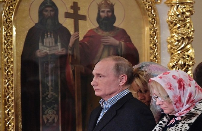Putin proslavio Božić u rodnom Sankt Peterburgu