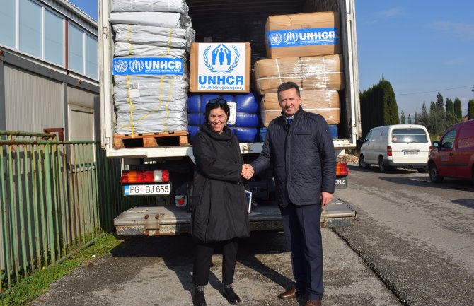 UNHCR donirao Direktoratu MUPa i Crvenom krstu opremu vrijednu 66 hiljada eura