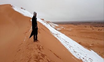 Naučnici objasnili zašto u Sahari pada snijeg (VIDEO)